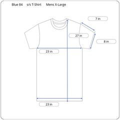 DELRAY BEACH FLA Double Sided T Shirt Mens X-Large Blue 84 Souvenir Graphic Tee