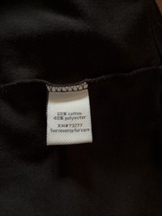 Men’s Cotton L/S Mock Turtleneck, Croft&Barrow, NWT, Black, Small