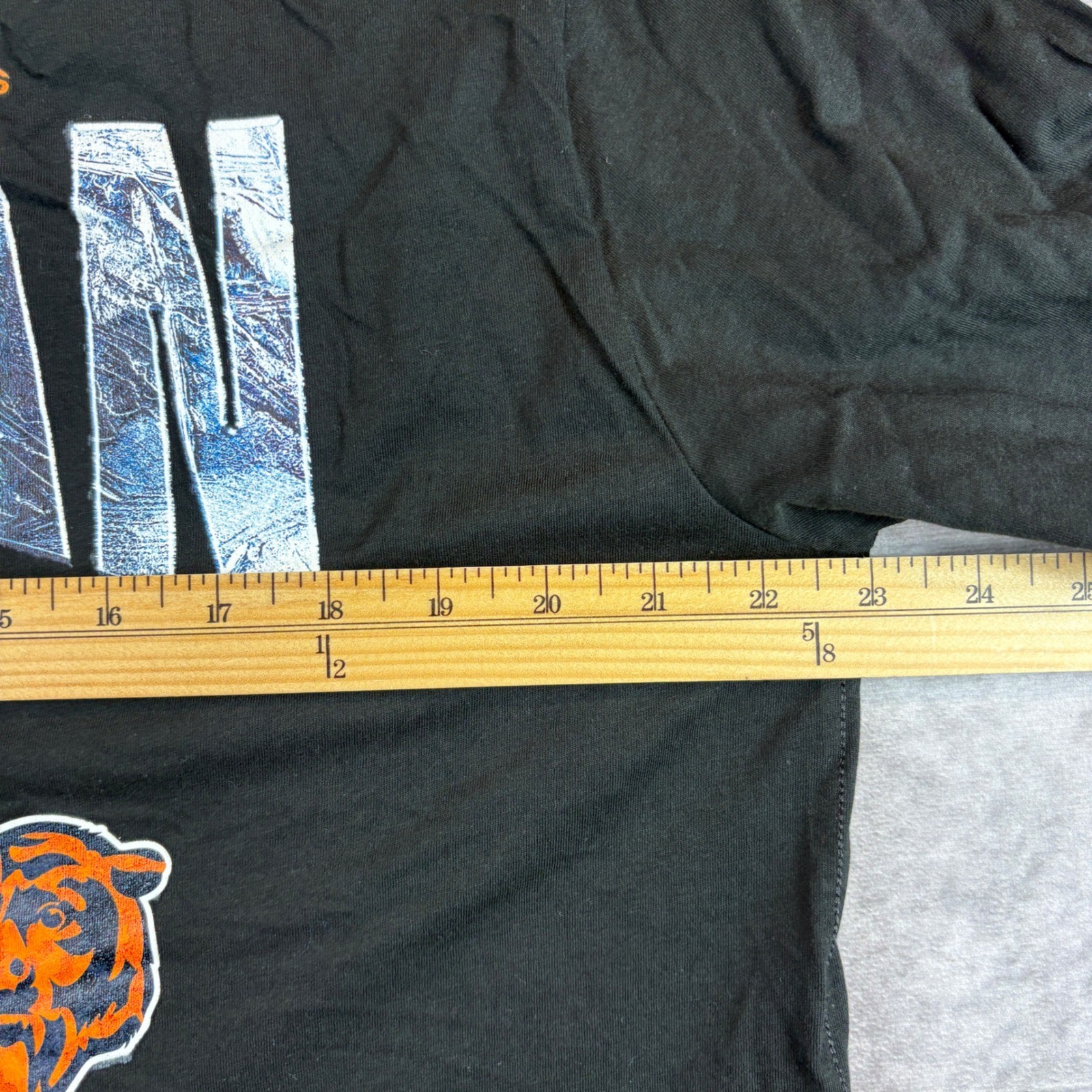 Chicago Bears Caleb Williams Graphic T-Shirt Mens Large Black Iceman Tee NWOT gallery