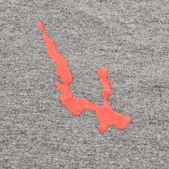 Walloon Lake MI USA District Gray Short Sleeve Tri-Blend T-Shirt Men’s S