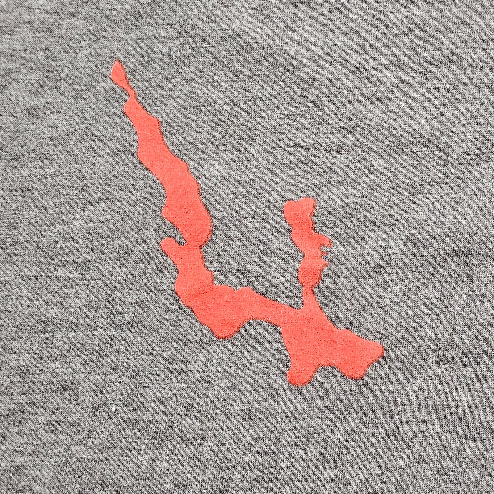 Walloon Lake MI USA District Gray Short Sleeve Tri-Blend T-Shirt Men's S gallery