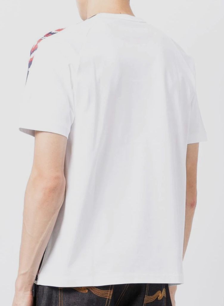 $380 Junya Watanabe Comme Des Garcons Men's Blue Nordic Cotton T-Shirt Size S gallery