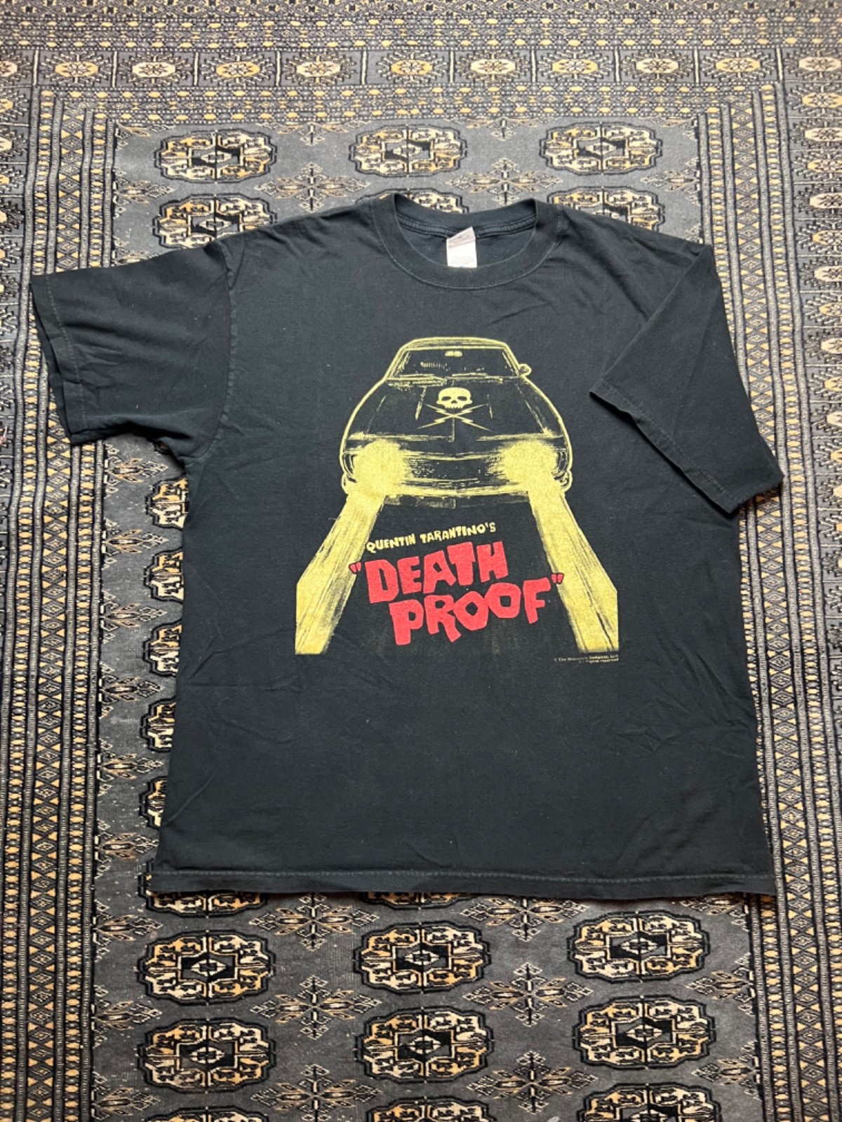 Vtg Death Proof Quentin Tarantino Double Sided Graphic Shirt Size XL gallery