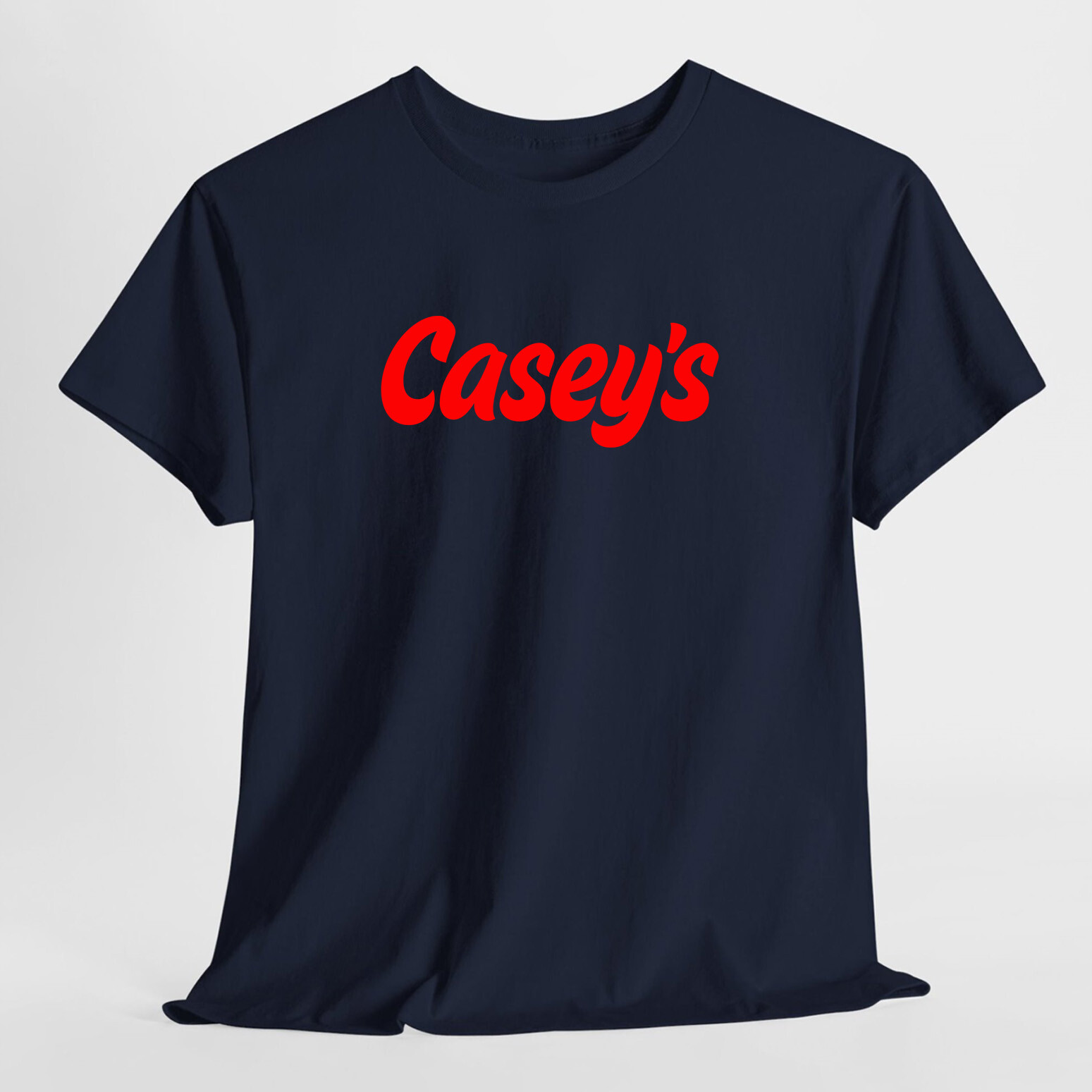 Casey's Pizza, Food Store LOGO Black/Navy/Sport Grey/White Men's T-Shirt S-5XL gallery