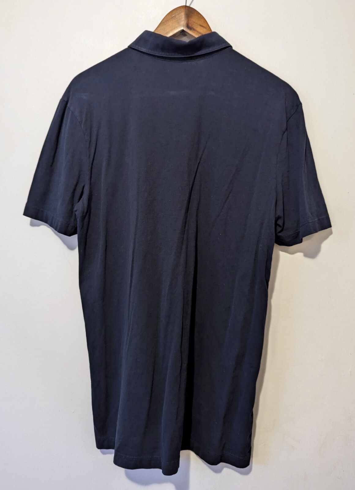 JAMES PERSE - Navy short sleeve polo shirt - Sz 1 gallery
