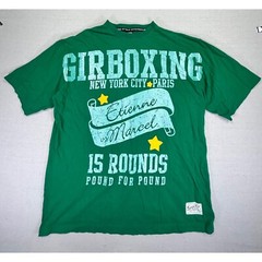 Marithe’ Francois Girbaud 2XL T-Shirt GIRBOXING BLOOD SWEAT TEARS