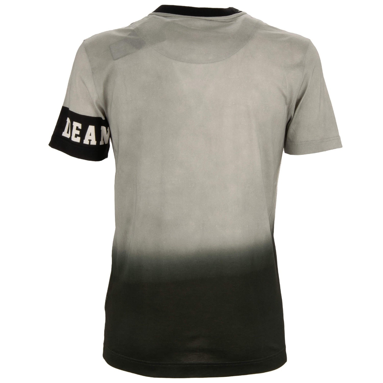 DOLCE & GABBANA James Dean Picture Cotton Silk T-Shirt Shirt Gray Black gallery