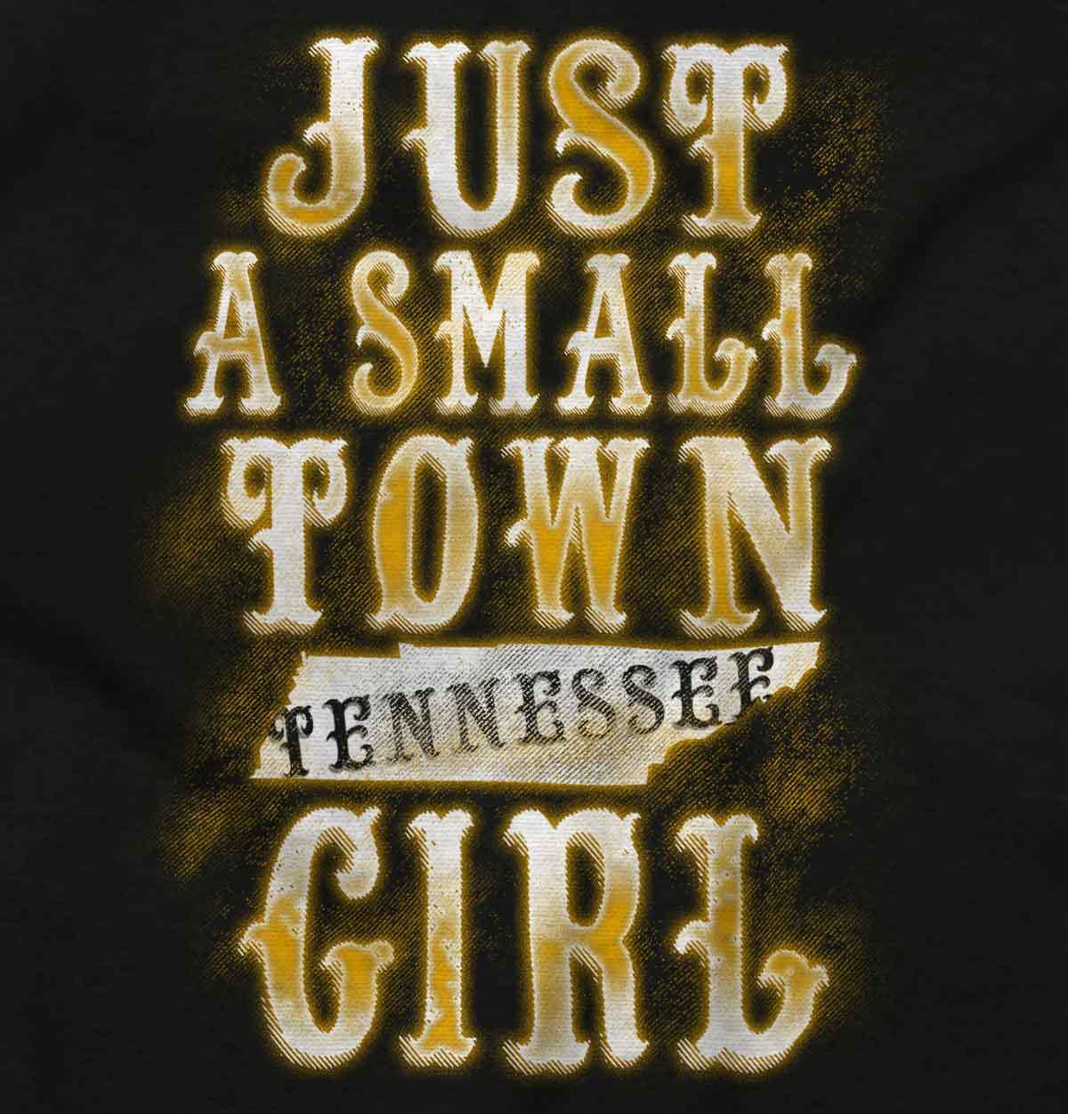 Small Town Tennessee Girl Southern Vacation Womens or Mens Crewneck T Shirt Tee gallery