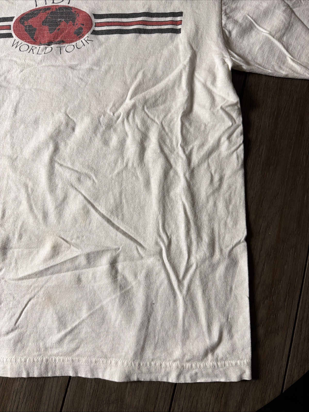 Vintage 90s Hootie & The Blowfish World Tour Shirt L Concert Tee VTG Rare gallery