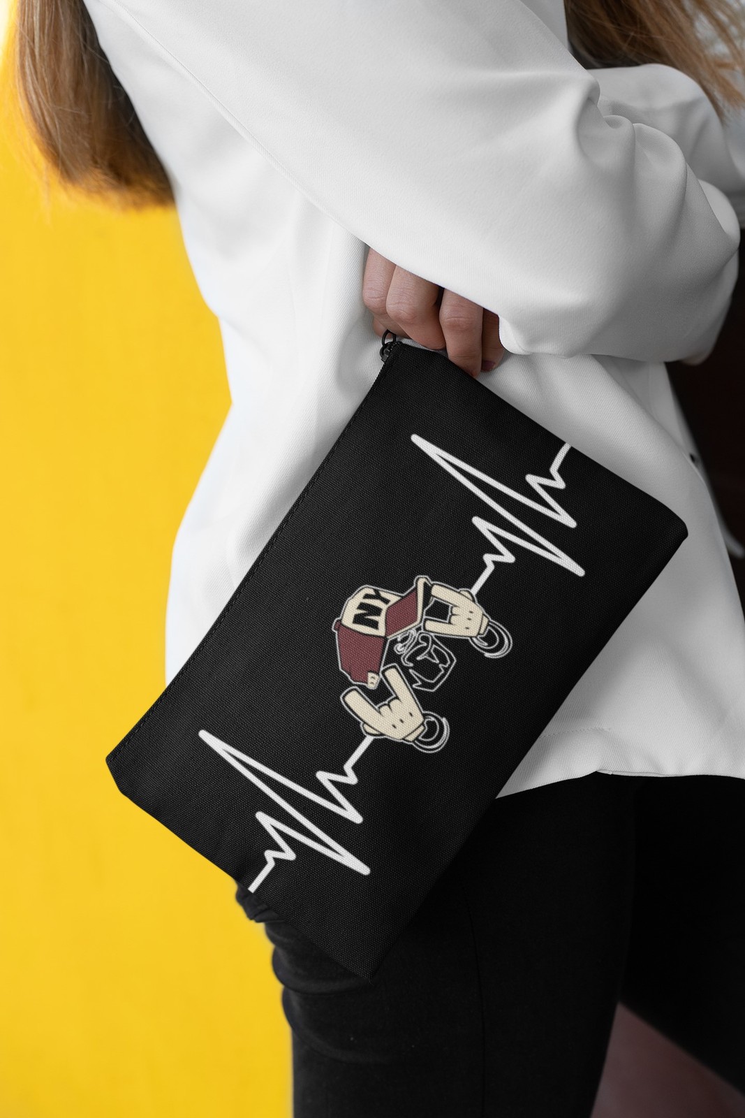 Urban Heartbeat T-Shirt and Money Bag Gift Set, Urban Streetwear Collection gallery