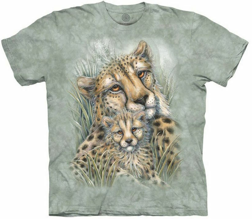 The Mountain Cheetah Cat Fast Tiger King Spotted Animal Cotton T-Shirt M-5X gallery