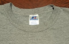 Vintage Russell 2012 UK Final 4 four NCAA Kentucky Grey Crew T Shirt