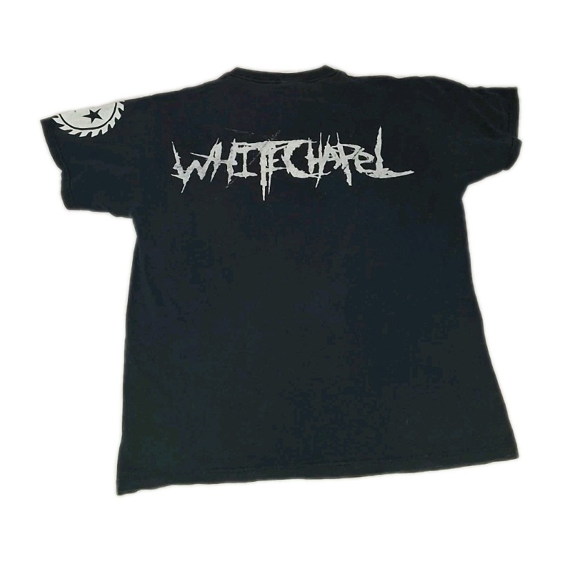 2012 Whitechapel Vintage Shirt Suicide Silence Job For A Cowboy Black Dahlia gallery