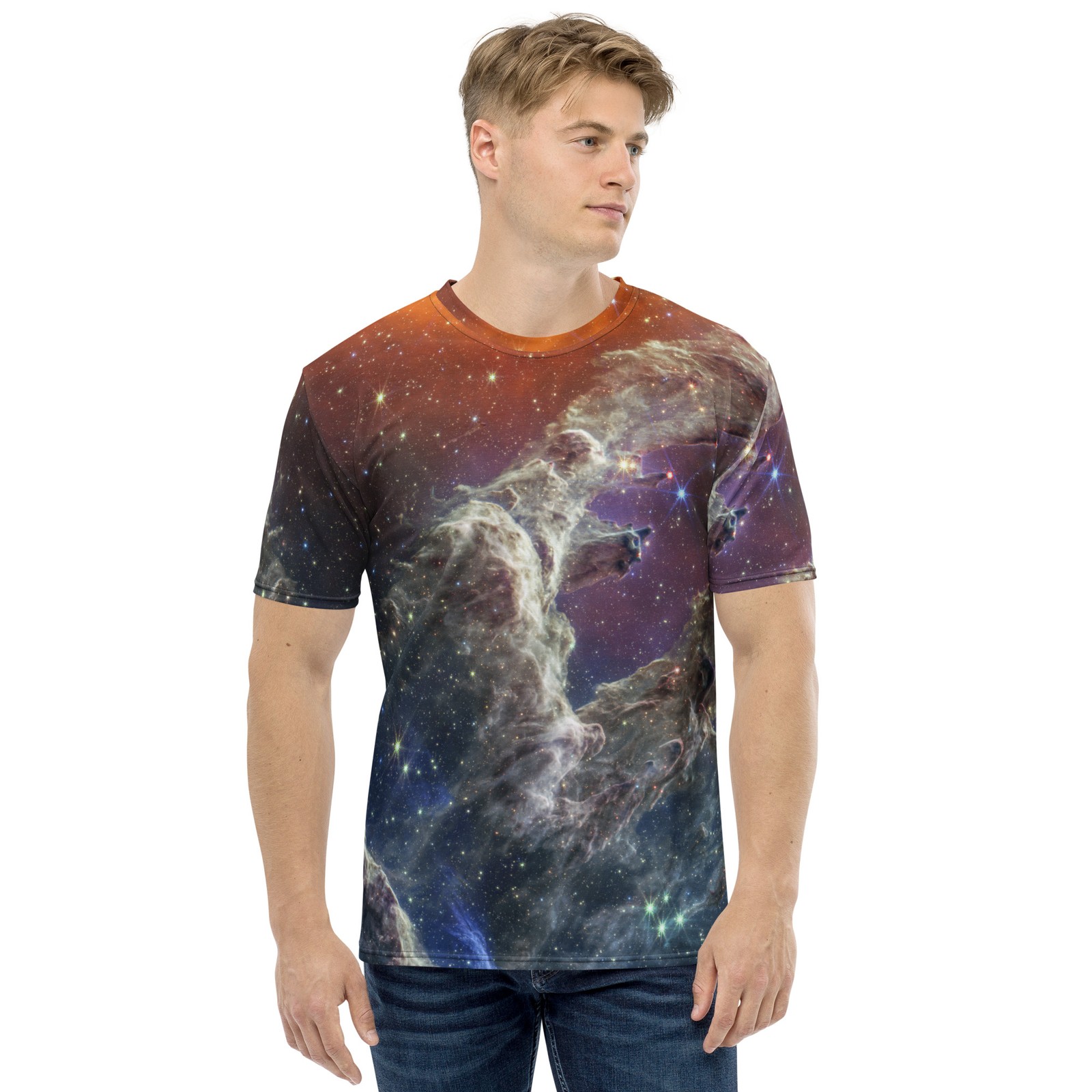 Webb Space Telescope Pillars of Creation Men's t-shirt gallery
