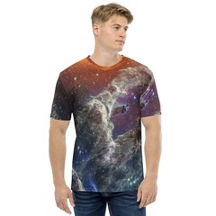 Webb Space Telescope Pillars of Creation Men’s t-shirt