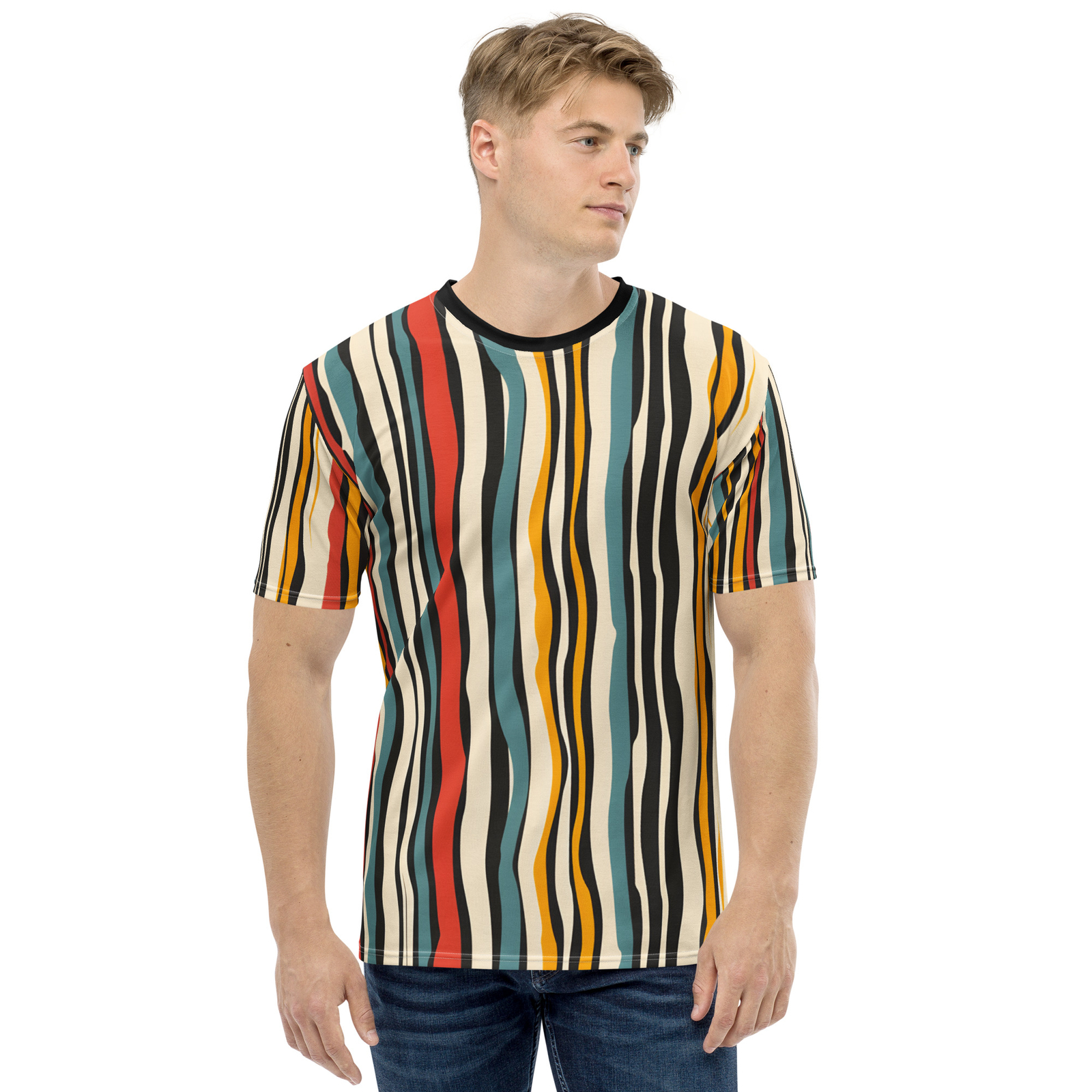 Carlo Colucci Style Men's t-shirt Afro African Italian gallery
