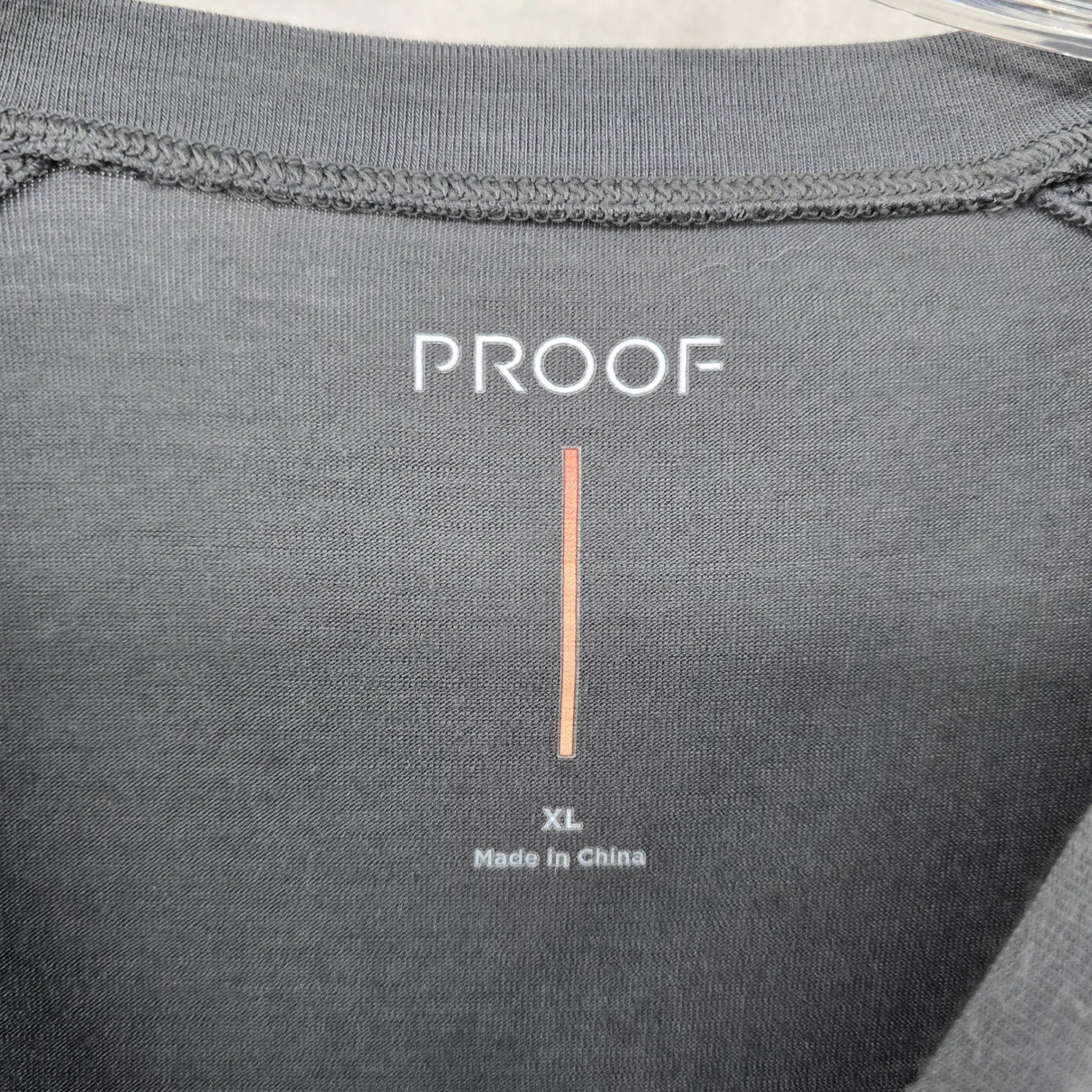 Proof 72-Hour Merino Tee Mens XL Gray Long Sleeve Crewneck Base Layer Huckberry gallery