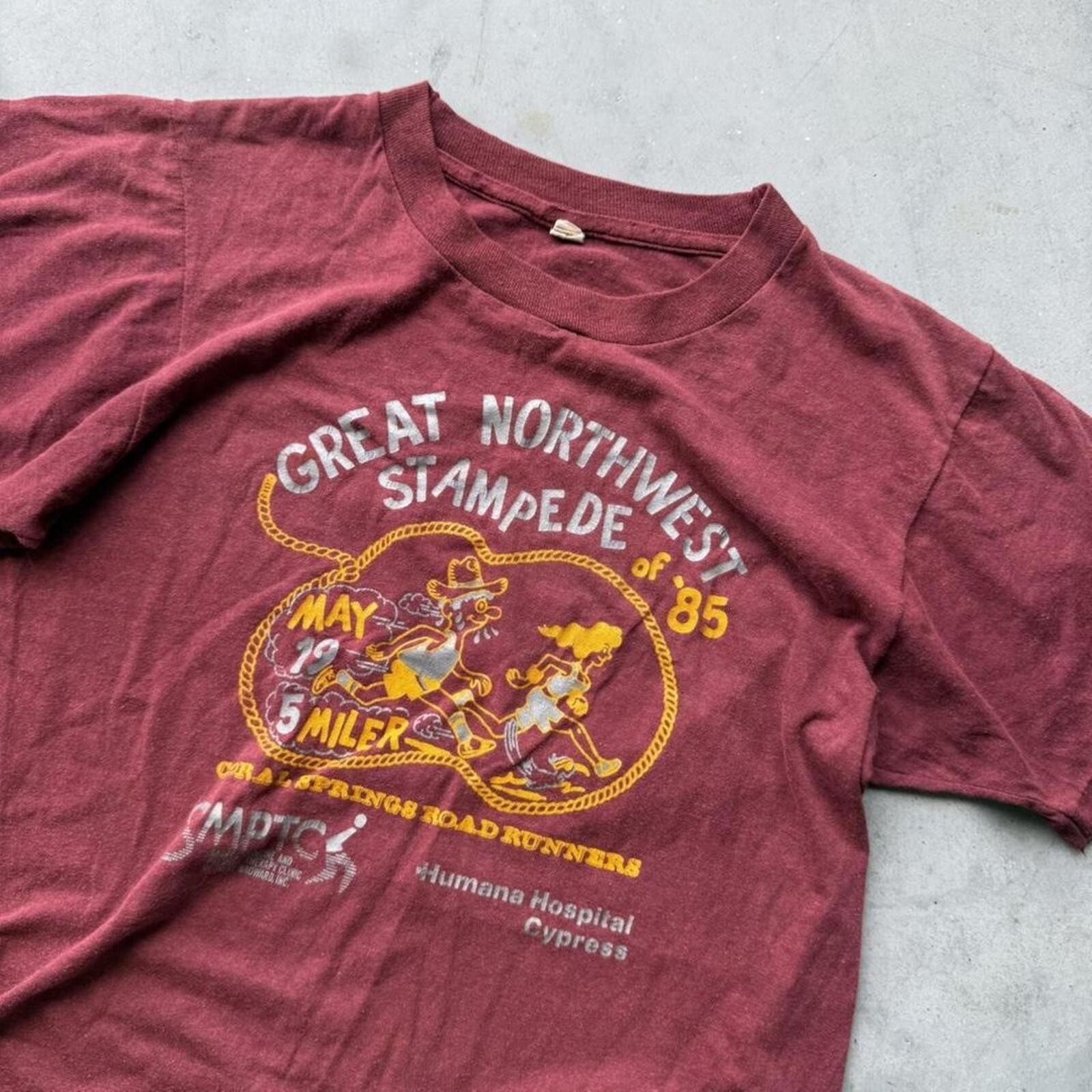 Vintage 1985 Great Northwest Stampede Tee