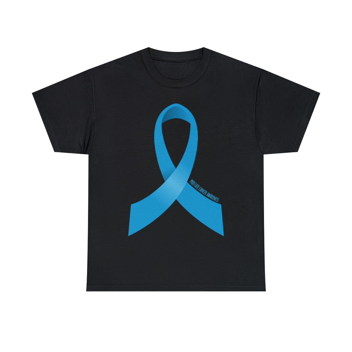 Prostate Cancer Awareness Ribbon Graphic Tee Shirt, S-5XL gallery