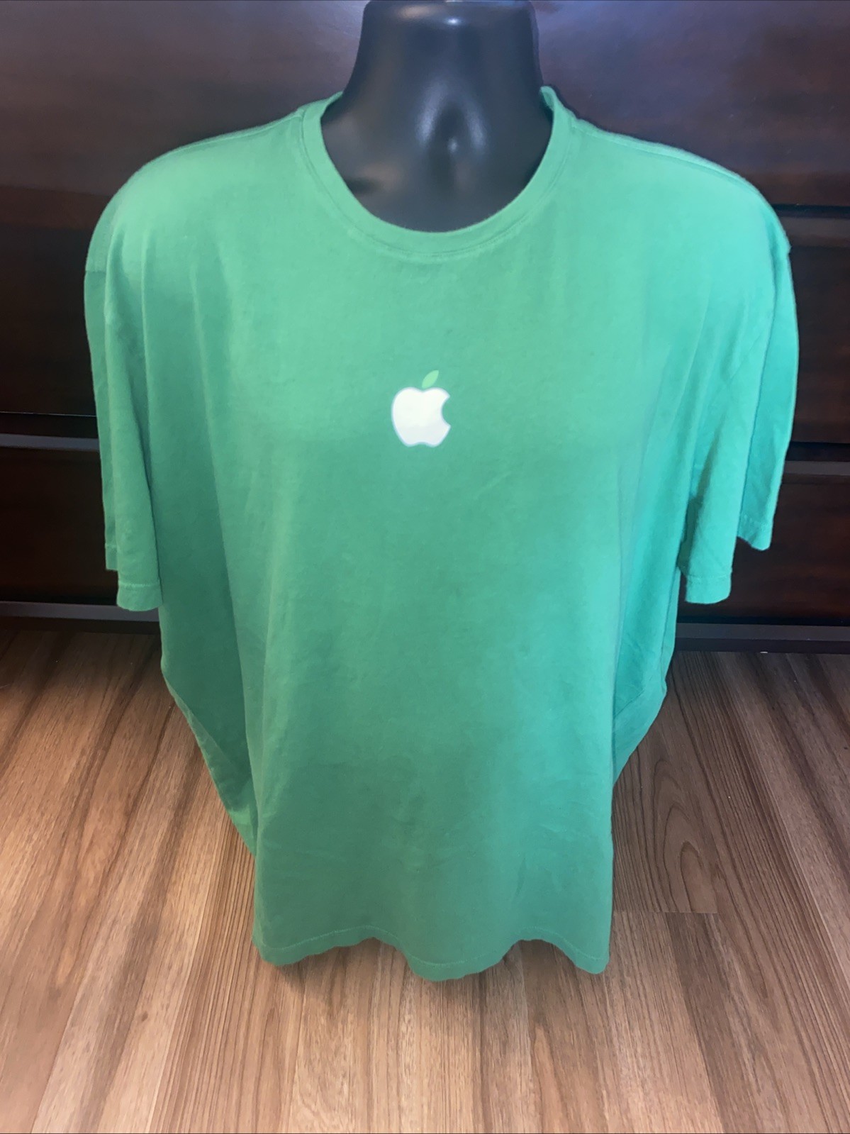 Apple T-Shirt Sz 3XL Leave The World Better Than You Found It Green Computers gallery