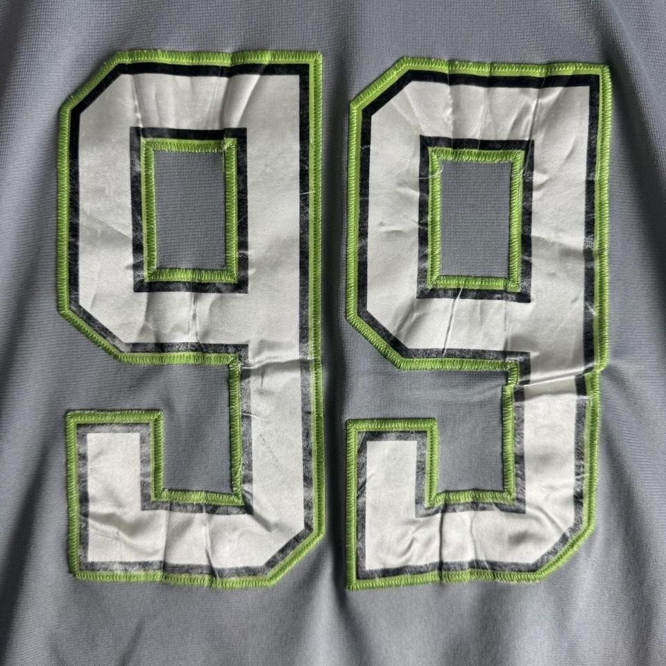 Houston Texans Jersey Mens 40 Gray NFL Football Pro Bowl Shirt Nike Watts 99 gallery