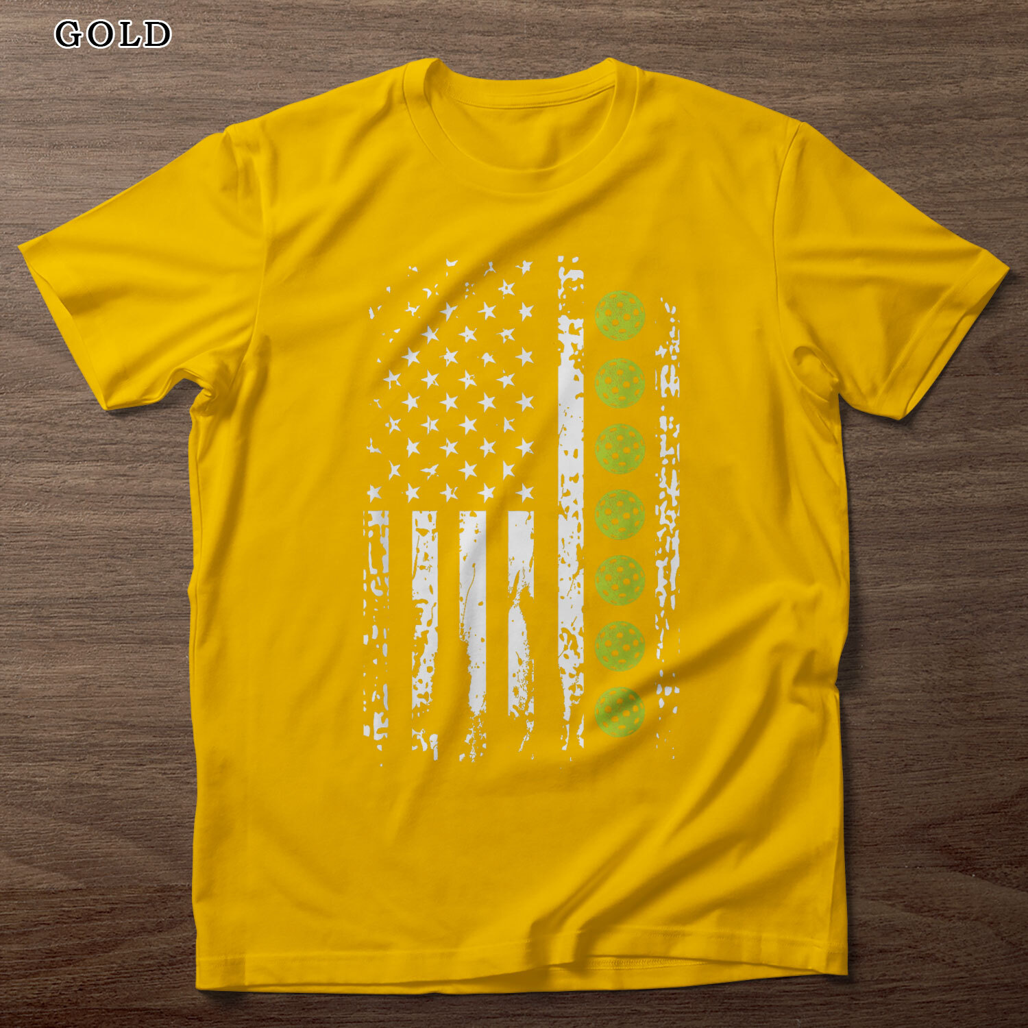 Pickleball Shirt American Flag Tee Gift for Pickleball Player Enthusiasts gallery