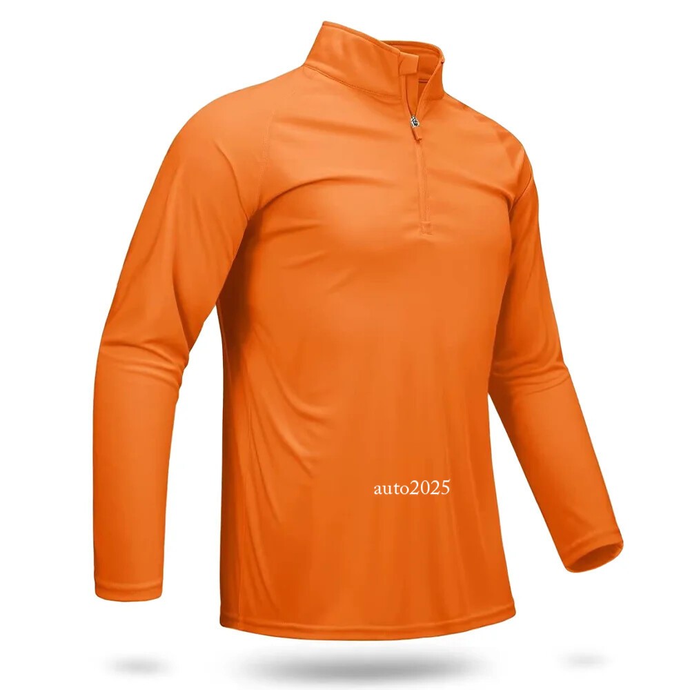T-shirts Men's 1/4 Long Sleeve T Shirts Fishing Hiking Tee Shirts Pullover Tops gallery