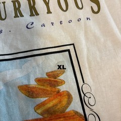 1991 Loony Toons Road Runner And Wile E. Coyote Tee Shirt