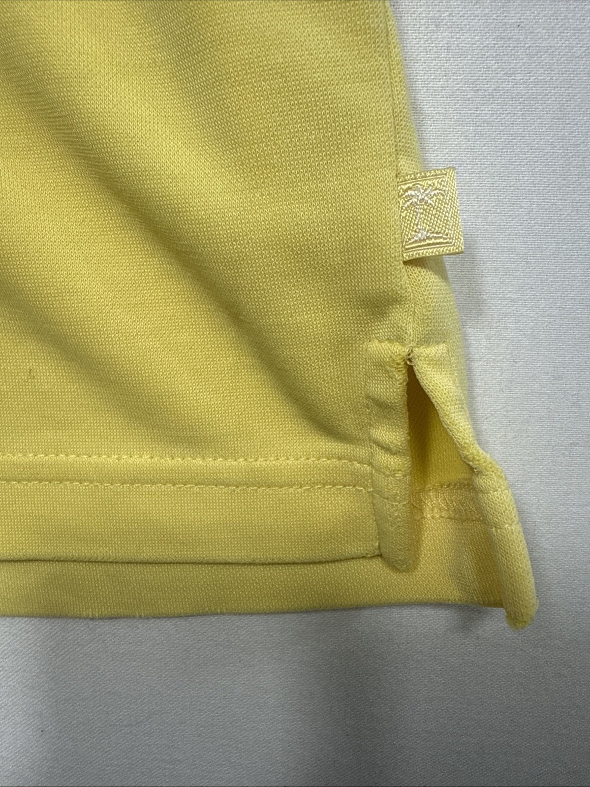 Tommy Bahama Shirt Men's M Yellow Tencel Lyocell Tee Shirt Crewneck gallery