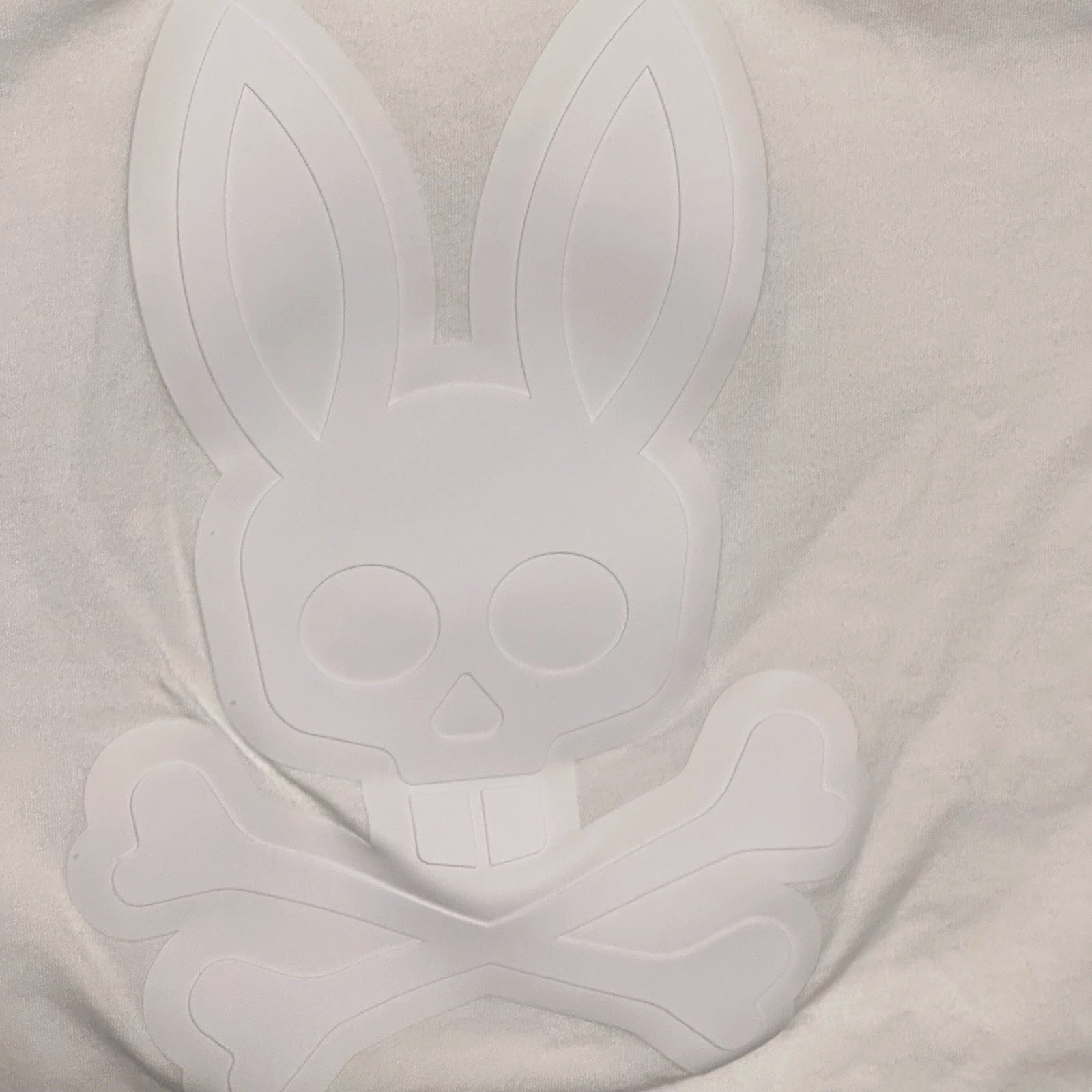 Psycho Bunny Tee Shirt DamonGraphic White (B6U900Y1PC) Medium Preppy Hip Hop gallery