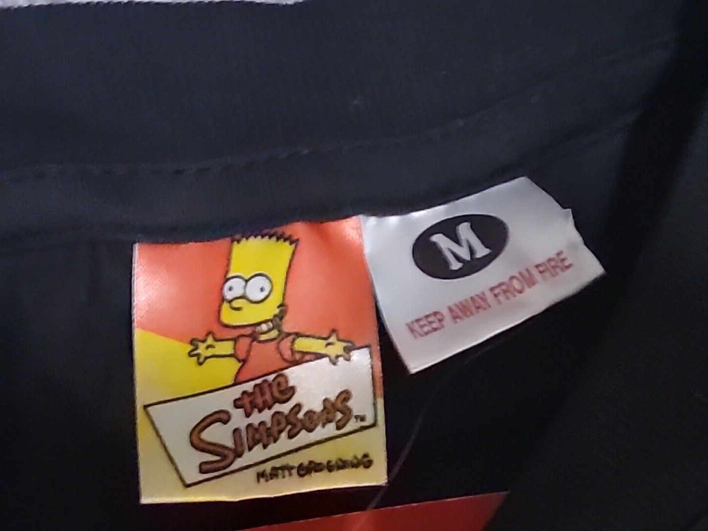 The Simpsons - Homer Free Goo! Vintage T-shirt and Short Set 2000 Medium gallery