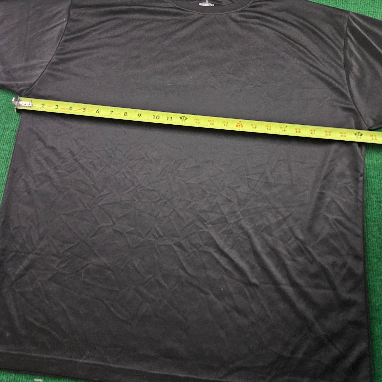 Power Tek Black Polyester TShirt Mens Size L Athletic Quick Dry Sportswear gallery