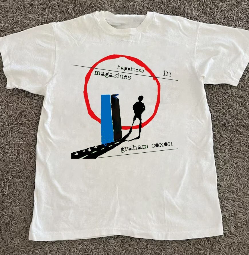 Graham Coxon Happiness In Magazines Unisex T-Shirt Cotton UU1083 gallery