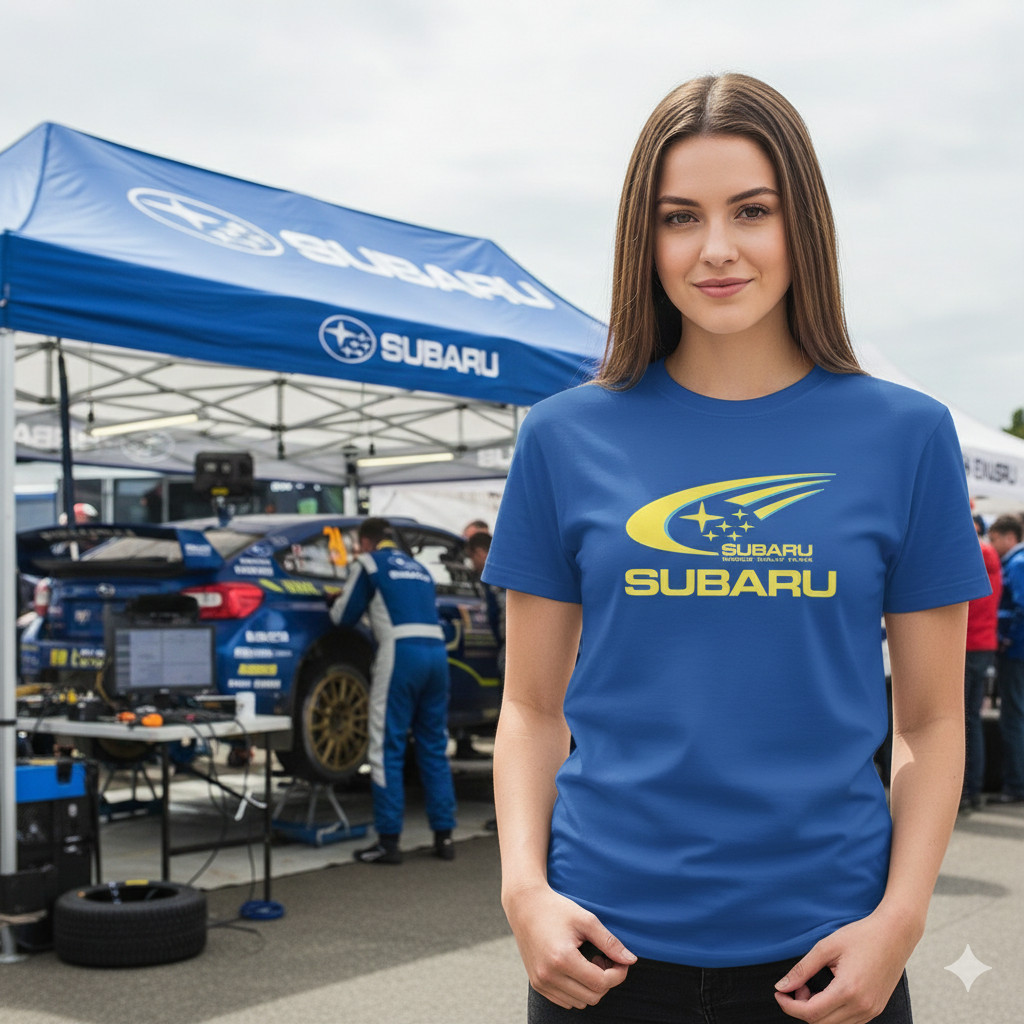 Subaru World Rally Team Unisex T-Shirt Funny Logo USA Size S-5XL gallery