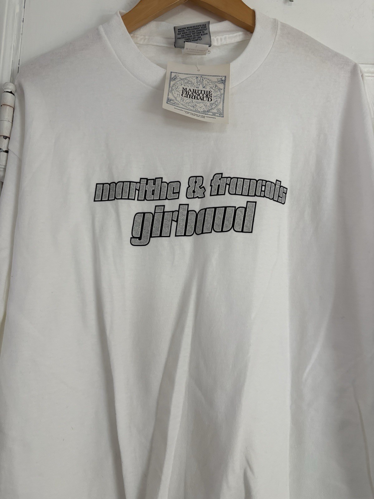 Vintage Marithe Francois Girbaud Long Sleeve T Shirt L / XL 90s Y2K Hip Hop Rare
