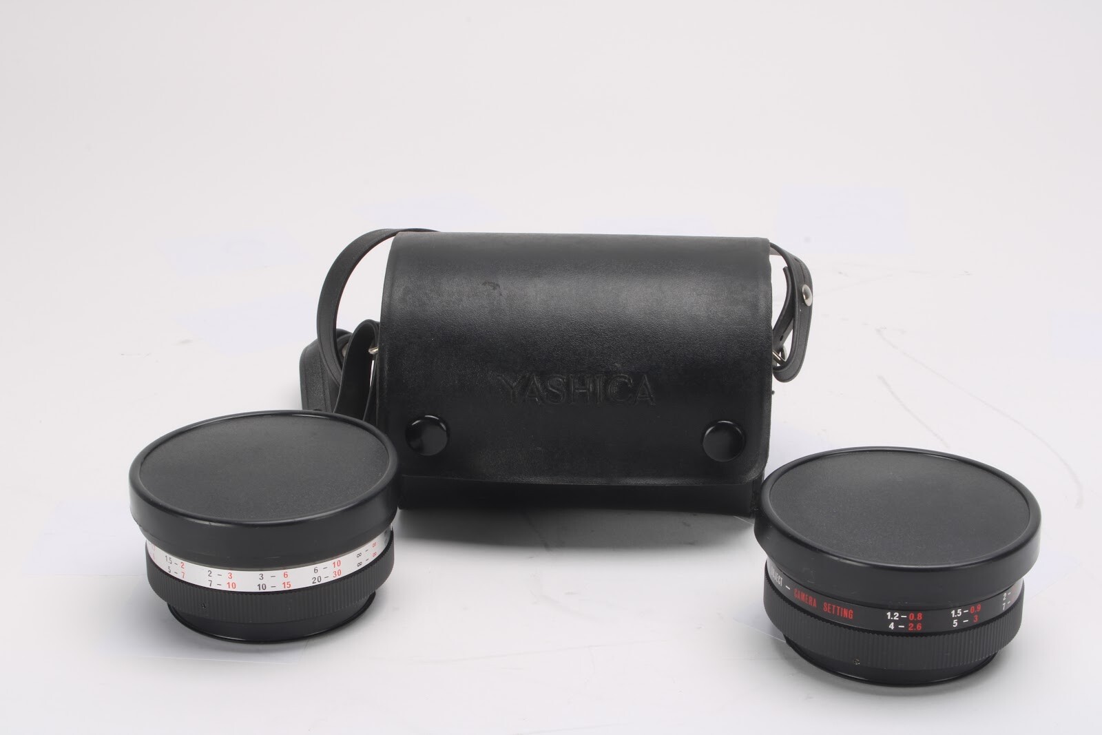 Yashikor S012 Telephoto f/4 Lens & S102 Wide Angle f/4 Lens With Case