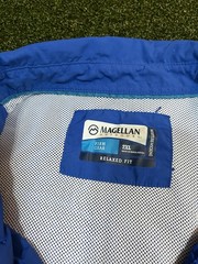Magellan Outdoors Men’s Fish Gear Relaxed Fit Short Sleeve Fishing Shirt 2XL