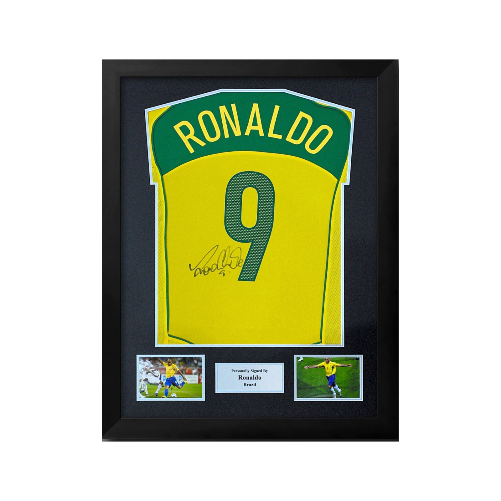 Signed R9 Ronaldo shirt With COA