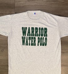 Vintage Russell Athletic Warrior Water Polo Graphic Tee Shirt Mens XL