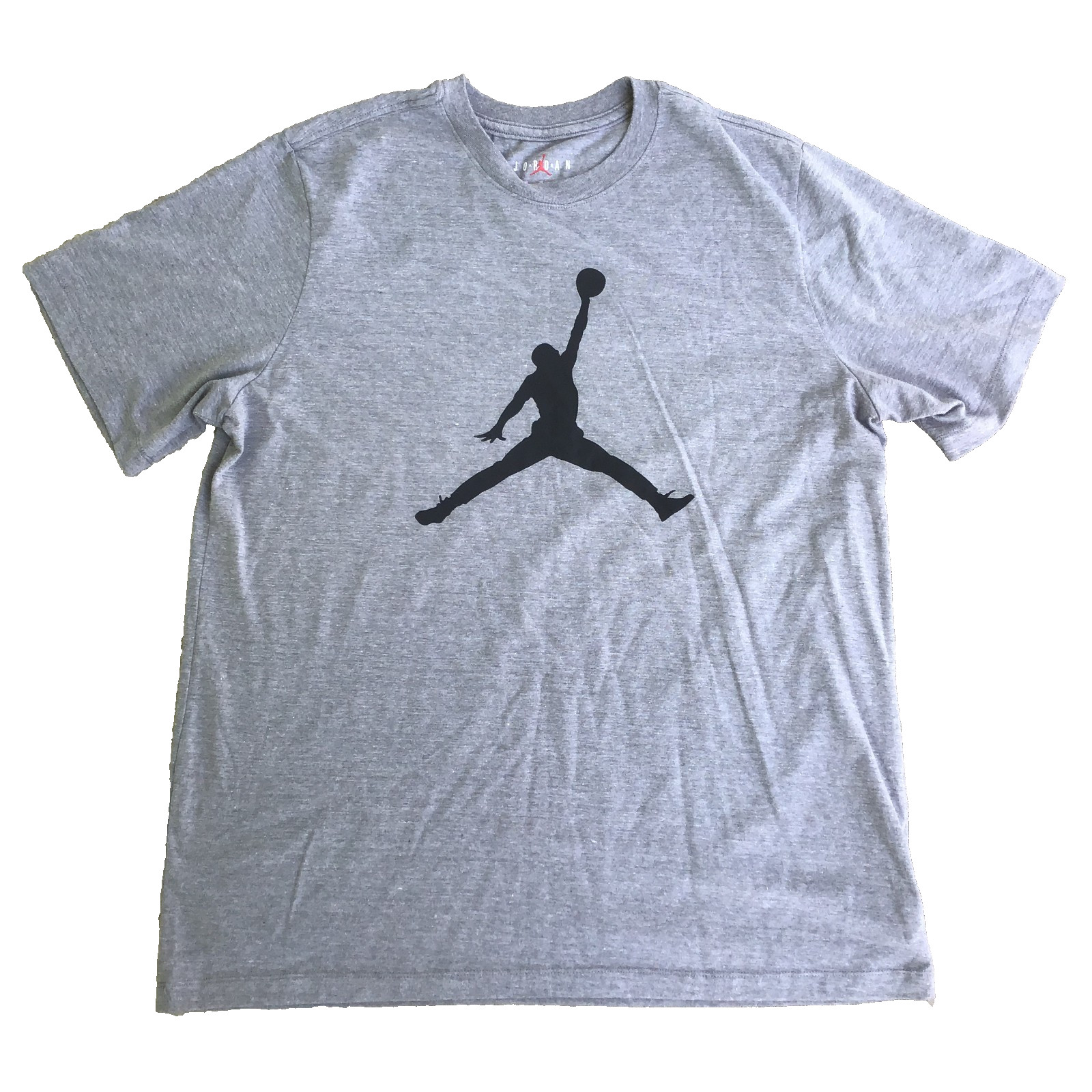 Jordan Jumpman Men XL Shirt Michael Jordan Logo Crew Neck Heather Gray gallery