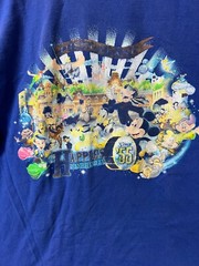 Disneyland The Happiest Memories On Earth Since 55 Adult Large L Blue T Shirt