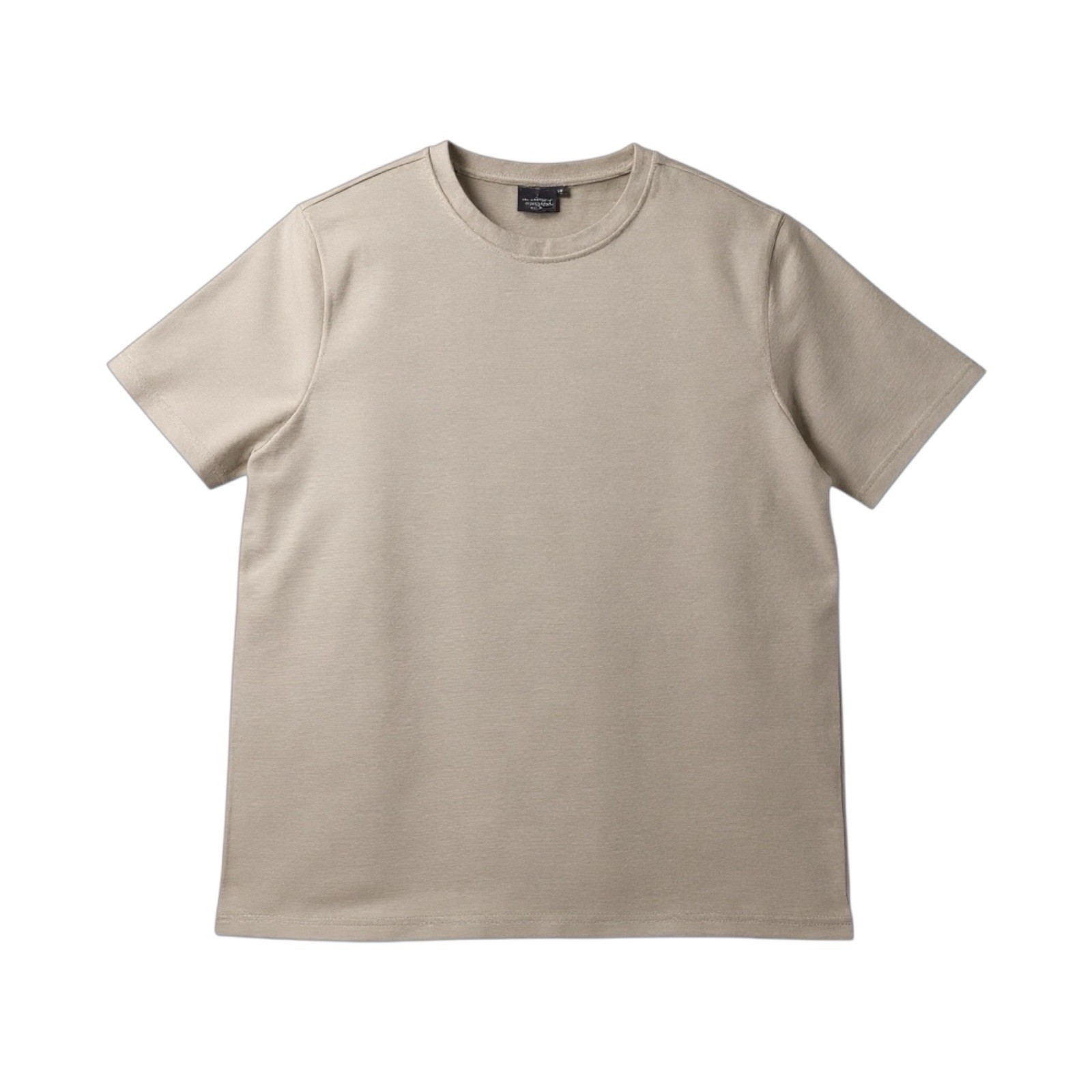 Common People Ottoman Texture Shirt Garment Dye Relaxed Fit Beige L Ribbed Sleek gallery
