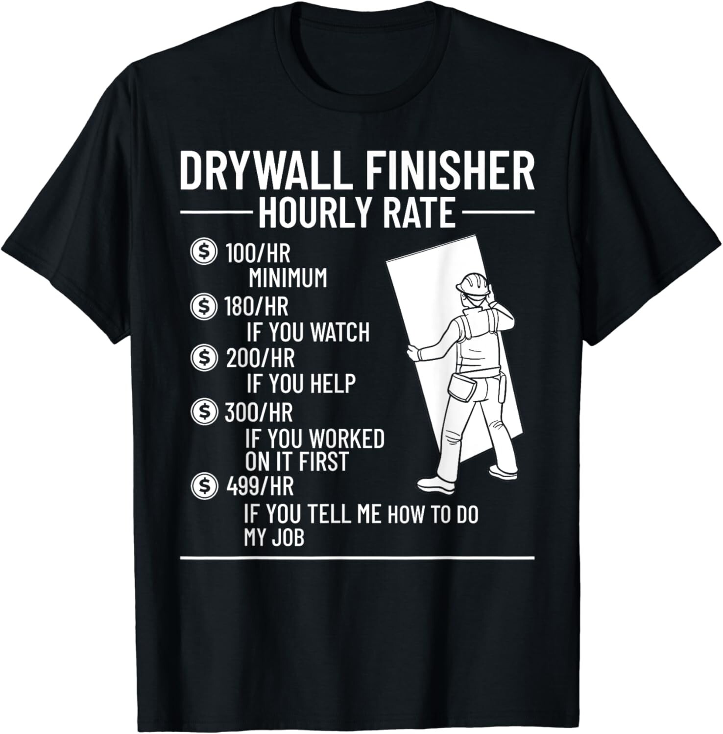 Repair Installer Drywaller Hanger Gift Unisex T-Shirt