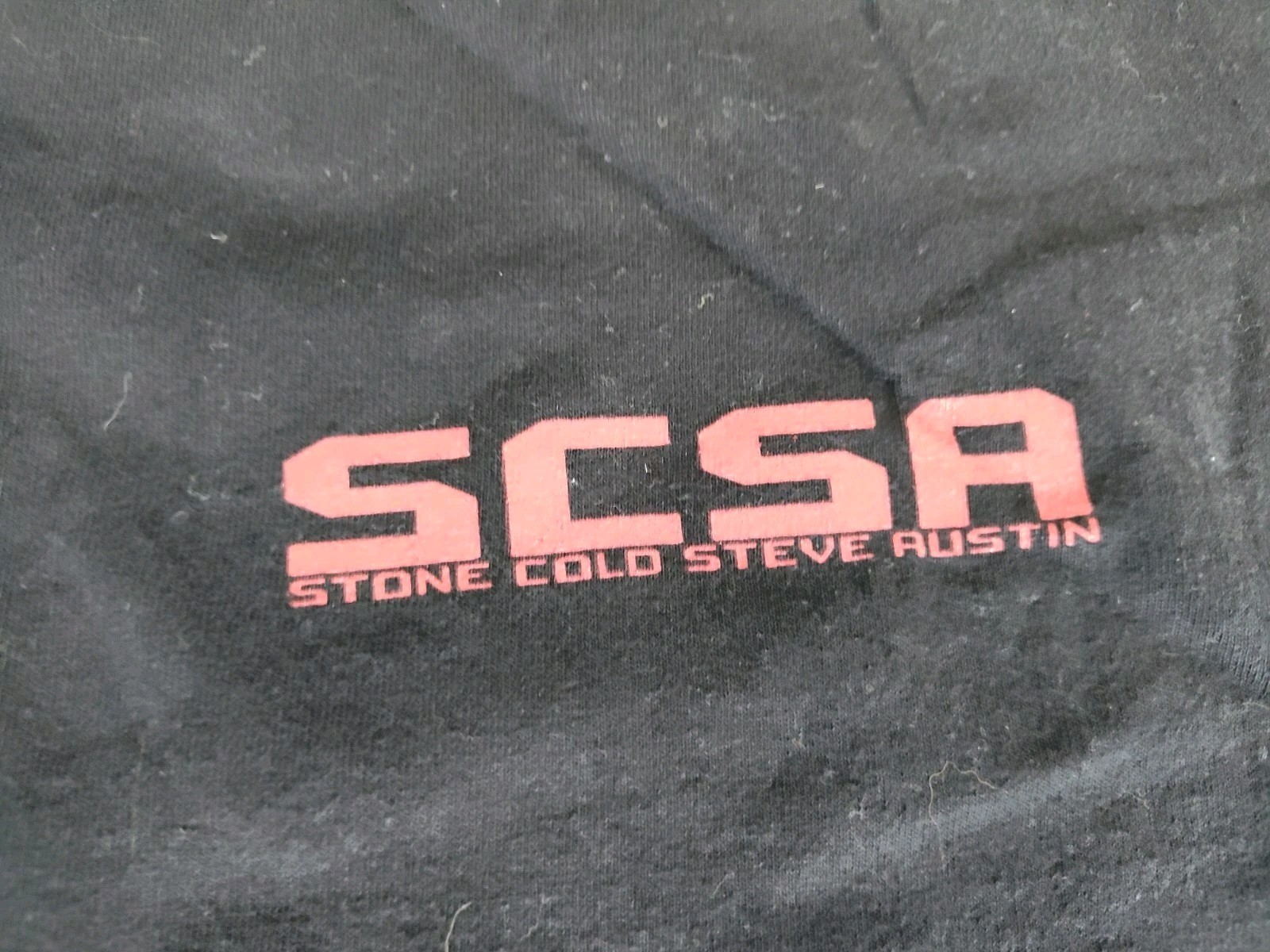 WWE SCSA Stone Cold Steve Austin T Shirt Black Mens Size 3XL XXXL 1995 gallery