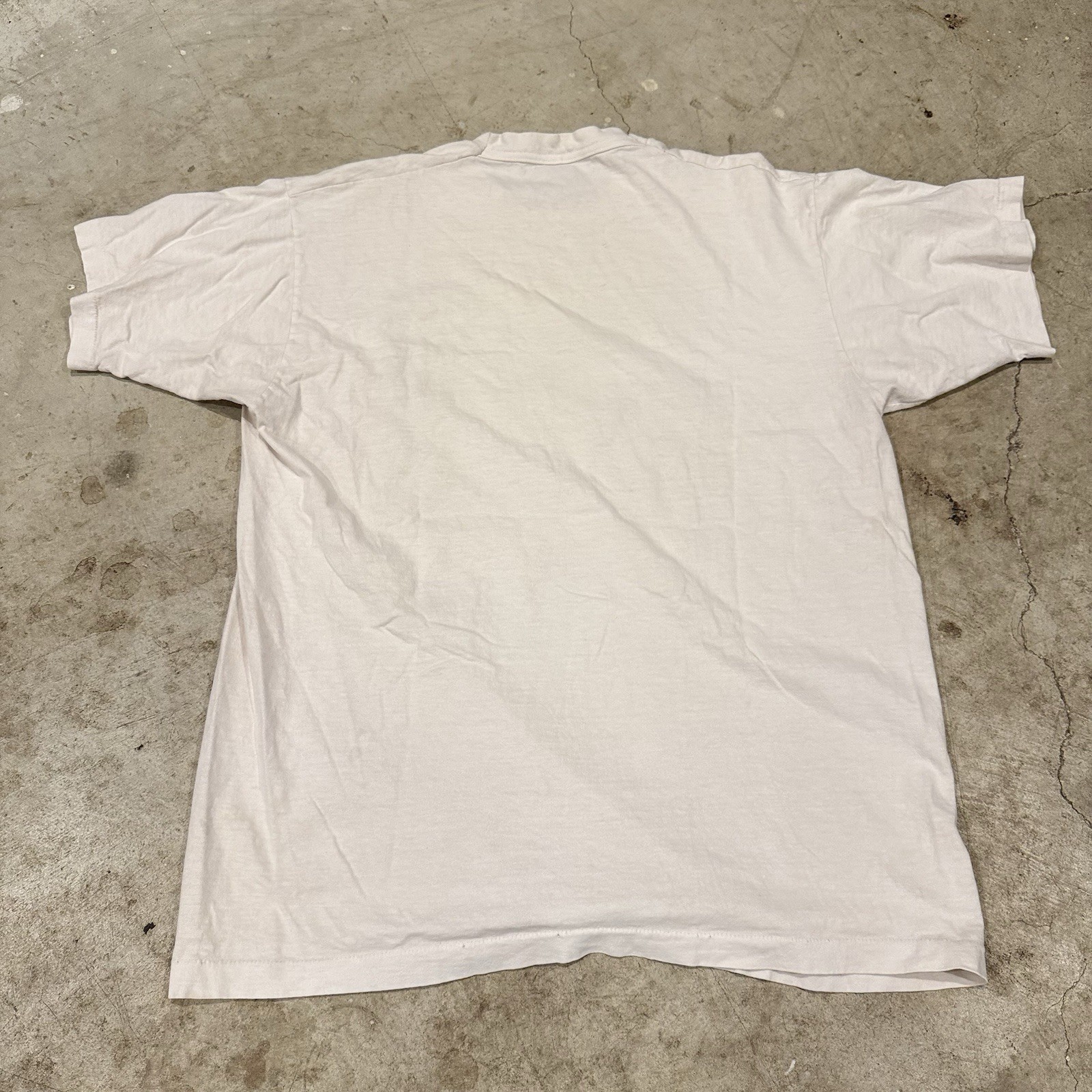 VTG Voices of the Sea Shirt Mens XL White Orca Whale Graphic Ocean 90s *STAINS gallery