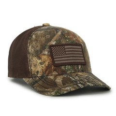 Realtree Patriotic Trucker Hat, Structured Baseball Hat, American Flag Patch,…