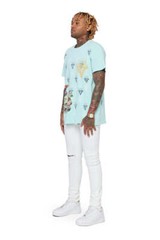 VALABASAS Tee “Skull Viper” Tee – Light Green