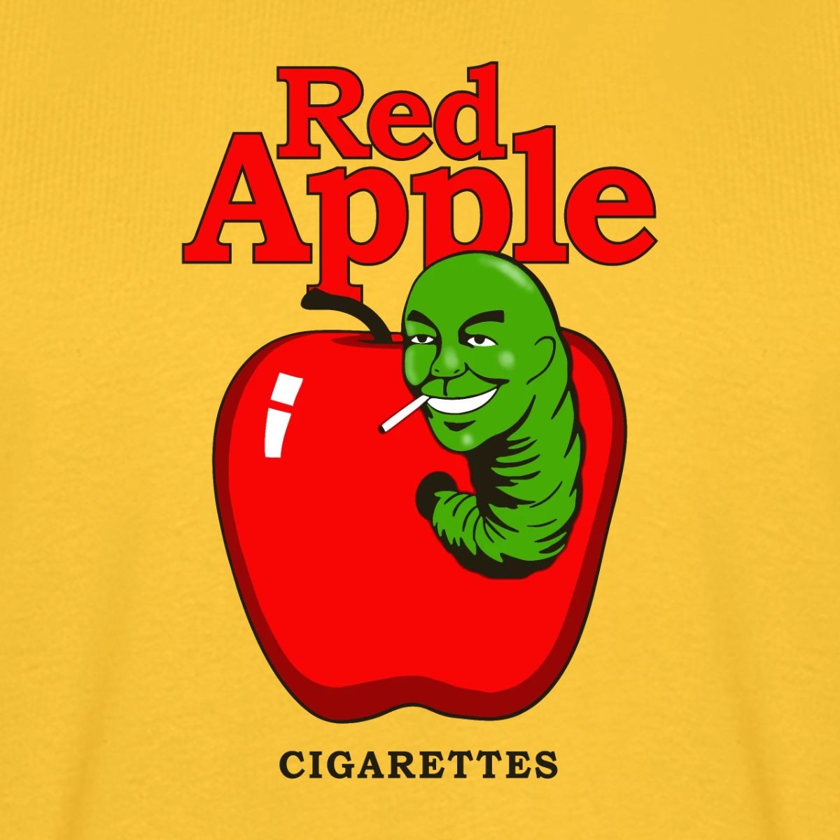 Red Apple Fictional Cigarettes Brand Logo Men's Premium T-Shirt gallery