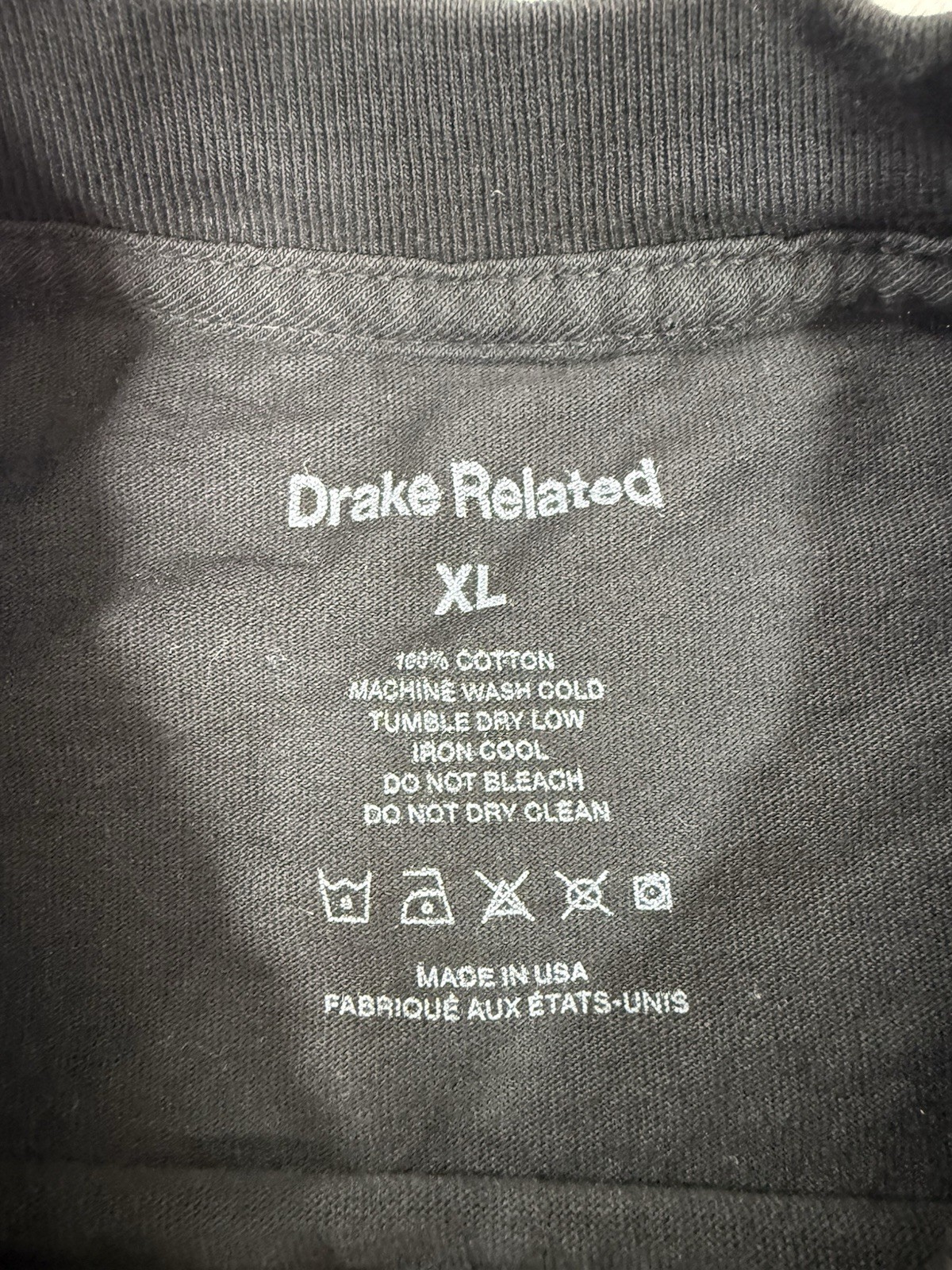 Drake Related Mens T-Shirt Sz XL Black Graphic For All The Dogs Music Album USA gallery