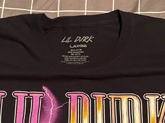 Lil Durk Death Ain’t Easy Otf Official Black T Shirt Size L Hip Hop Rapper
